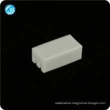 high heat resistance steatite ceramic boat white machine parts